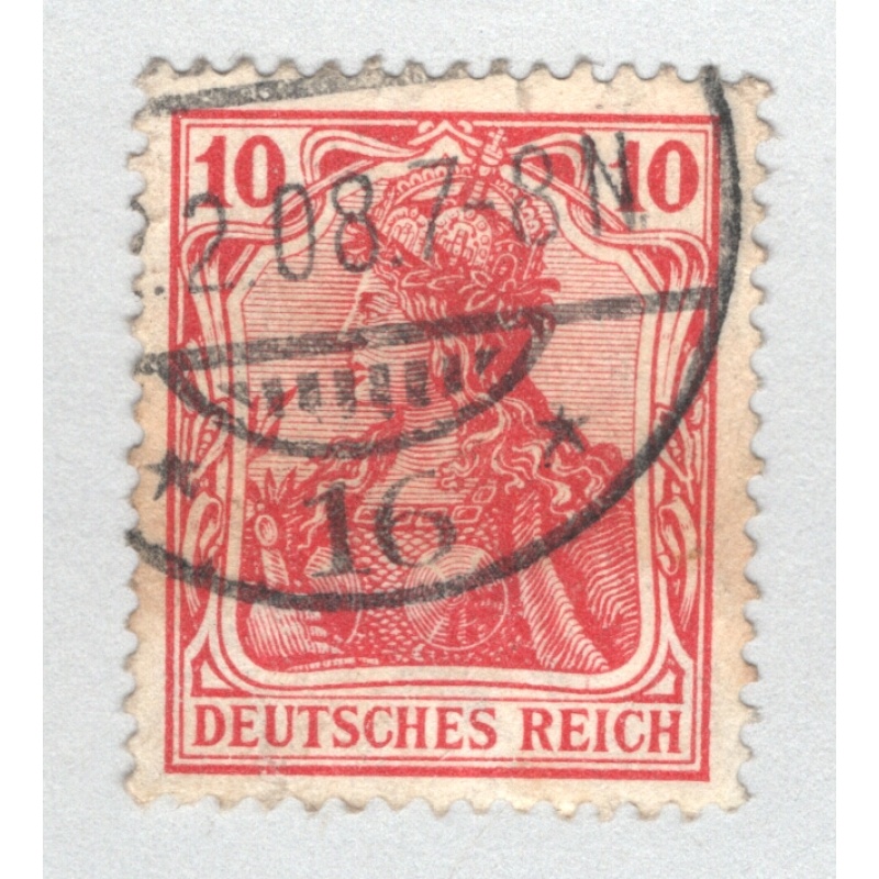 Germany 83 1905 Germania 10pf Used (BP88806)