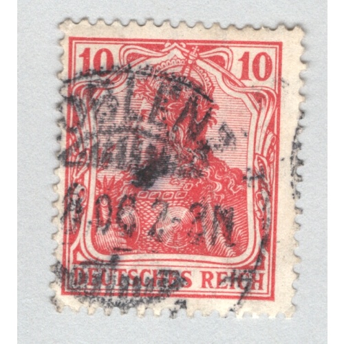 Germany 83 1905 Germania 10pf Used (BP88811)