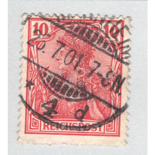 Germany 68 1902 Germania 10pf Used (BP88812)
