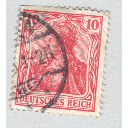 Germany 68 1902 Germania 10pf Used (BP88814)