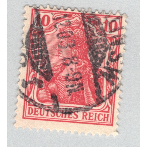 Germany 68 1902 Germania 10pf Used (BP88815)