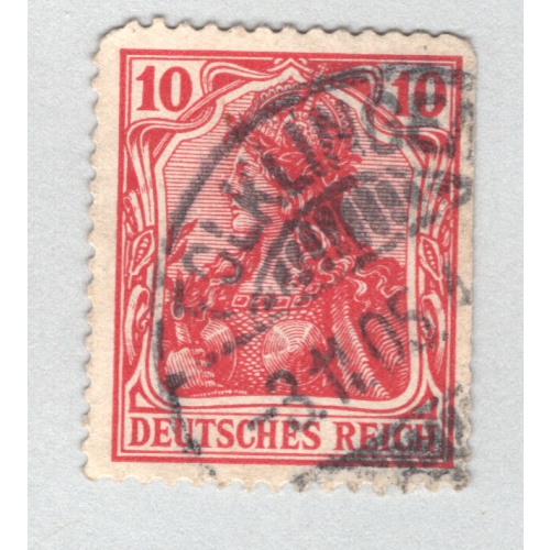 Germany 68 1902 Germania 10pf Used (BP88816)