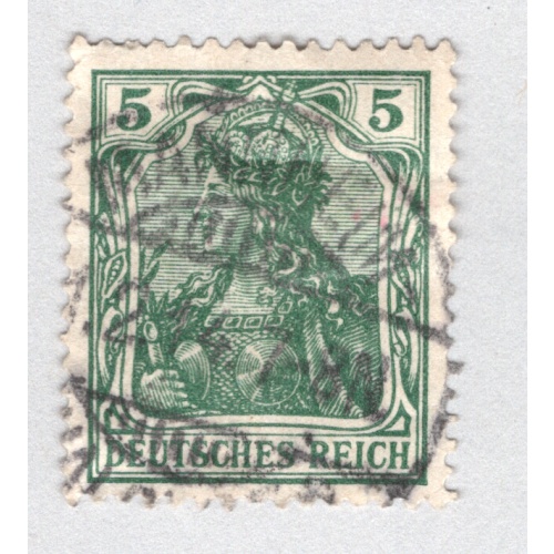 Germany 67 1902 Germania 5pf Used (BP88827)