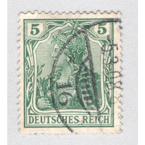 Germany 82 1905 Germania 5pf Used (BP88829)