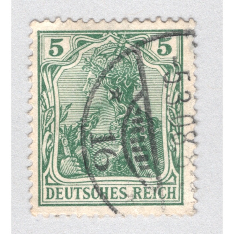 Germany 82 1905 Germania 5pf Used (BP88829)