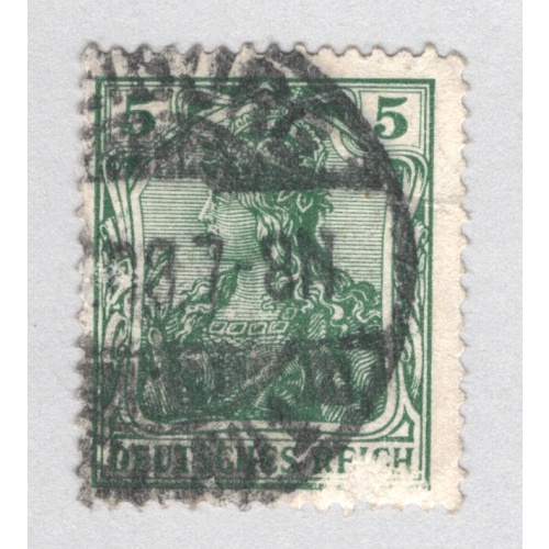 Germany 82 1905 Germania 5pf Used (BP88830)