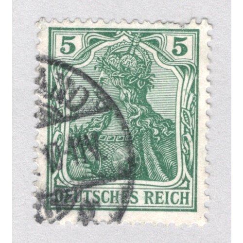 Germany 82 1905 Germania 5pf Used (BP88831)