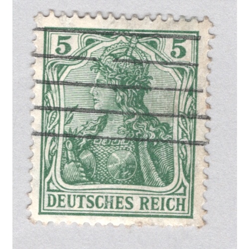 Germany 82 1905 Germania 5pf Used (BP88832)