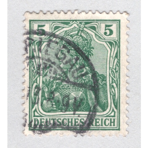 Germany 82 1905 Germania 5pf Used (BP88833)