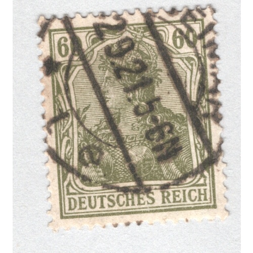 Germany 126 1920 Germania 60pf Used (BP88841)