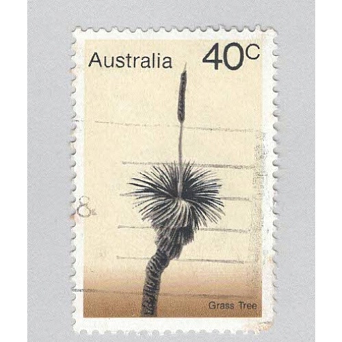 Australia Used Grass tree 40 yellow   (BP88902)