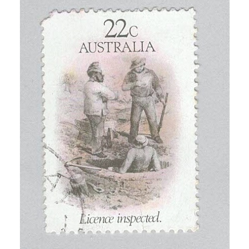 Australia Used License inspected white 22   (BP88910)