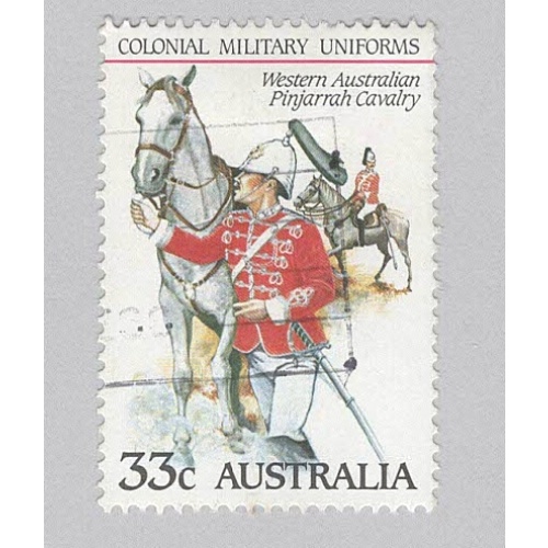 Australia Used Pinjarah cavalry red 33   (BP88913)