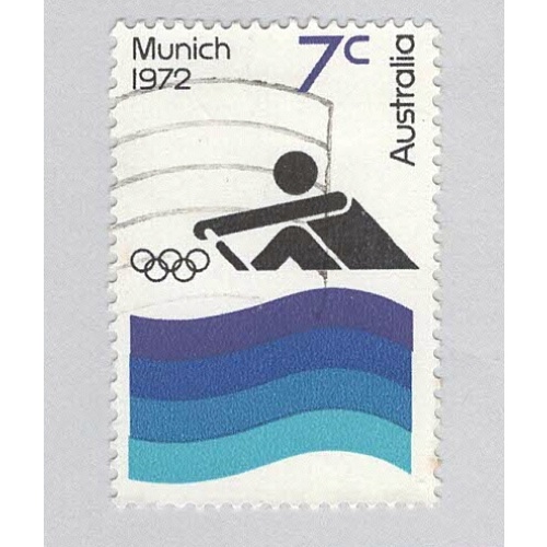 Australia Used Munich Olympics 1972 rowing  (BP88914)