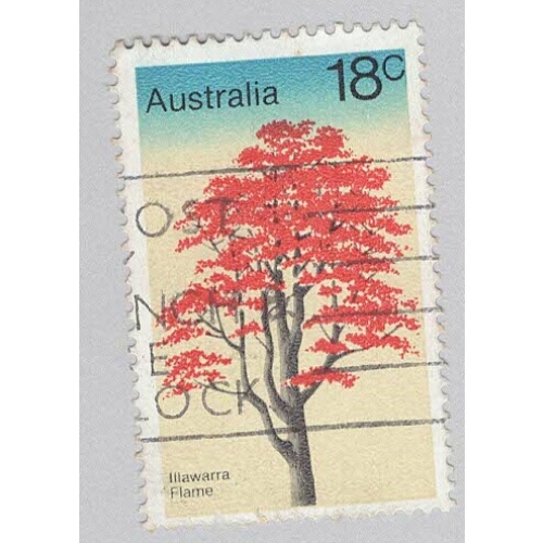 Australia Used Red tree yellow 18   (BP88925)