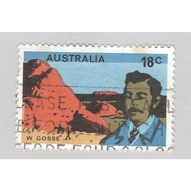 Australia  Used W gossie multiple colored 18   (BP89102)