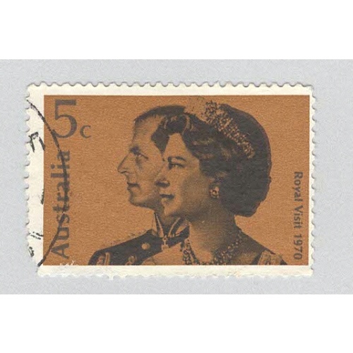 Australia Used Royal visit 1970   (BP89122)