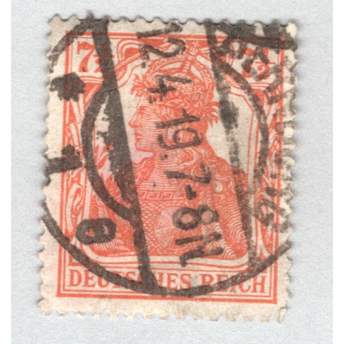 Germany Germania 98 1916 7½pf Used (BP89202)