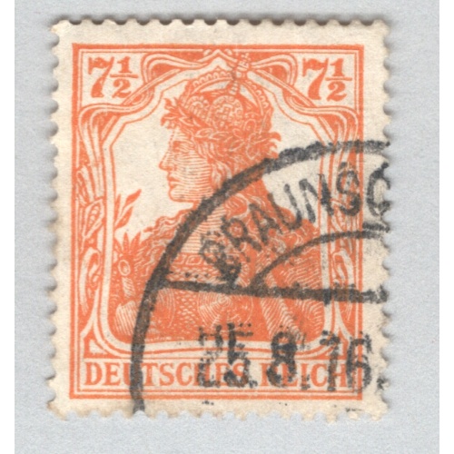 Germany Germania 98 1916 7½pf Used (BP89203)