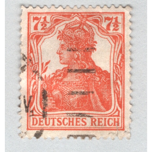 Germany Germania 98 1916 7½pf Used (BP89204)