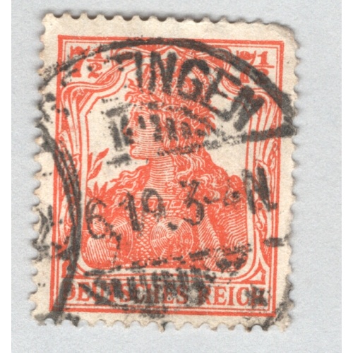 Germany Germania 98 1916 7½pf Used (BP89205)