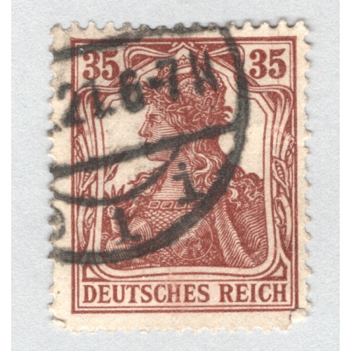 Germany Germania 101 1920 35pf Used (BP89207)