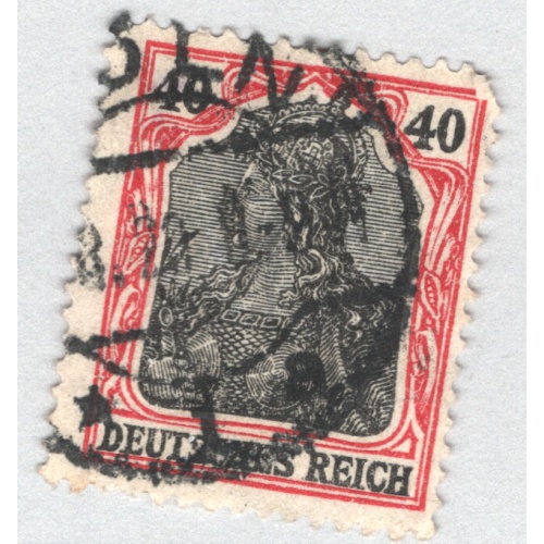 Germany Germania 72 1902 40pf Used (BP89220)