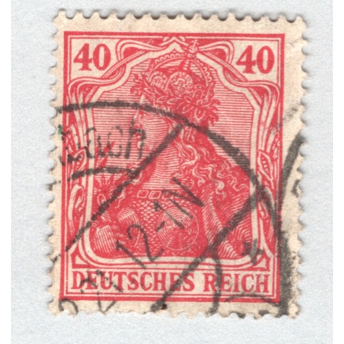Germany Germania 124 1920 40pf Used (BP89226)