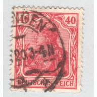 Germany Germania 124 1920 40pf Used (BP89227)