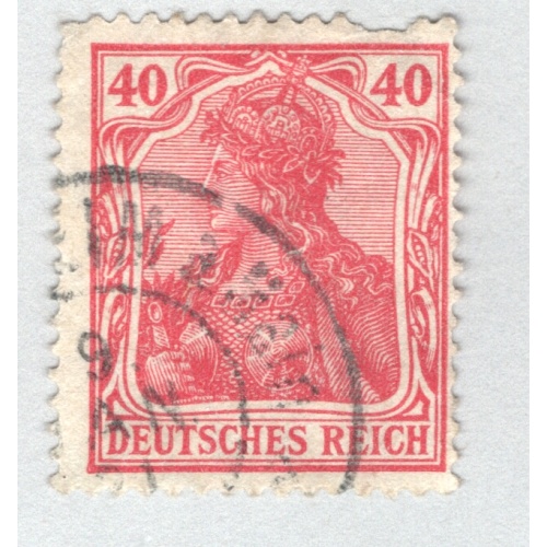 Germany Germania 124 1920 40pf Used (BP89228)