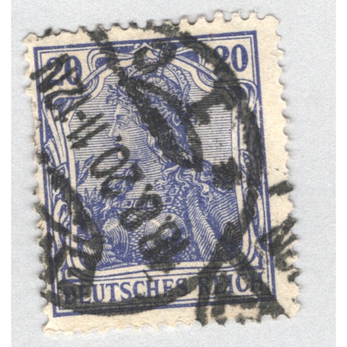 Germany Germania 69 1902 20pf Used (BP89232)