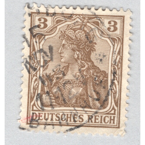Germany Germania 66 1902 3pf Used (BP89238)