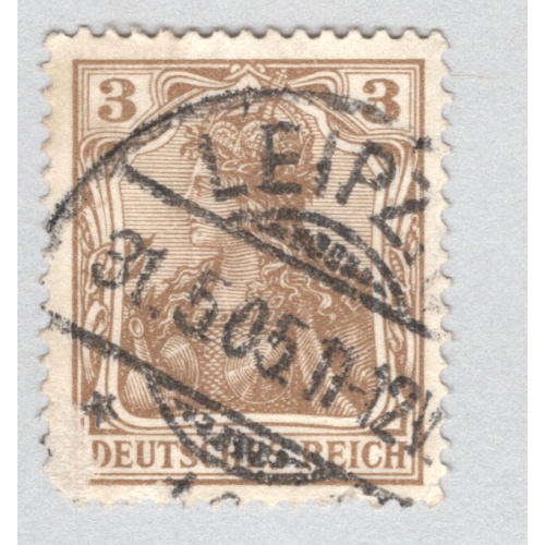 Germany Germania 81 1905 3pf Used (BP89239)