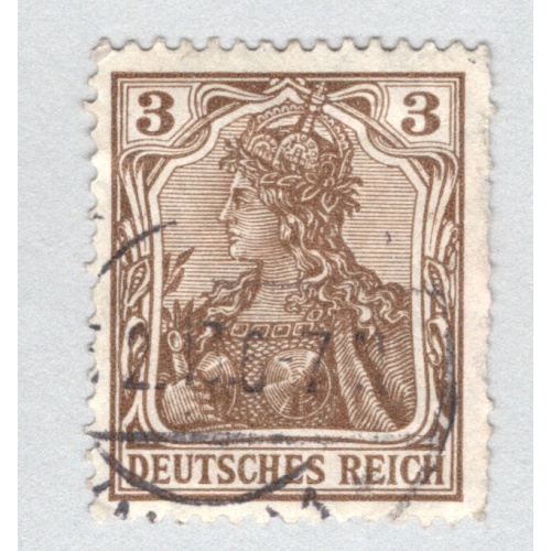 Germany Germania 81 1905 3pf Used (BP89241)