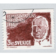 Sweden Man red 3  Used (BP89308)