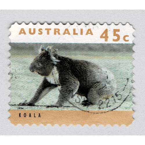 Australia Koala bear green 45  Used (BP89313)