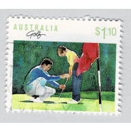 Australia Golf green 110  Used (BP89316)