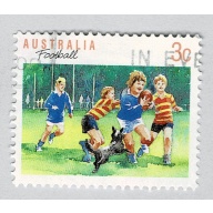 Australia Football green 3  Used (BP89329)