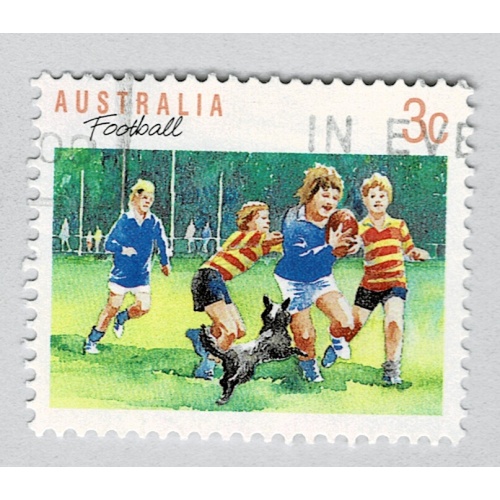 Australia Football green 3  Used (BP89329)
