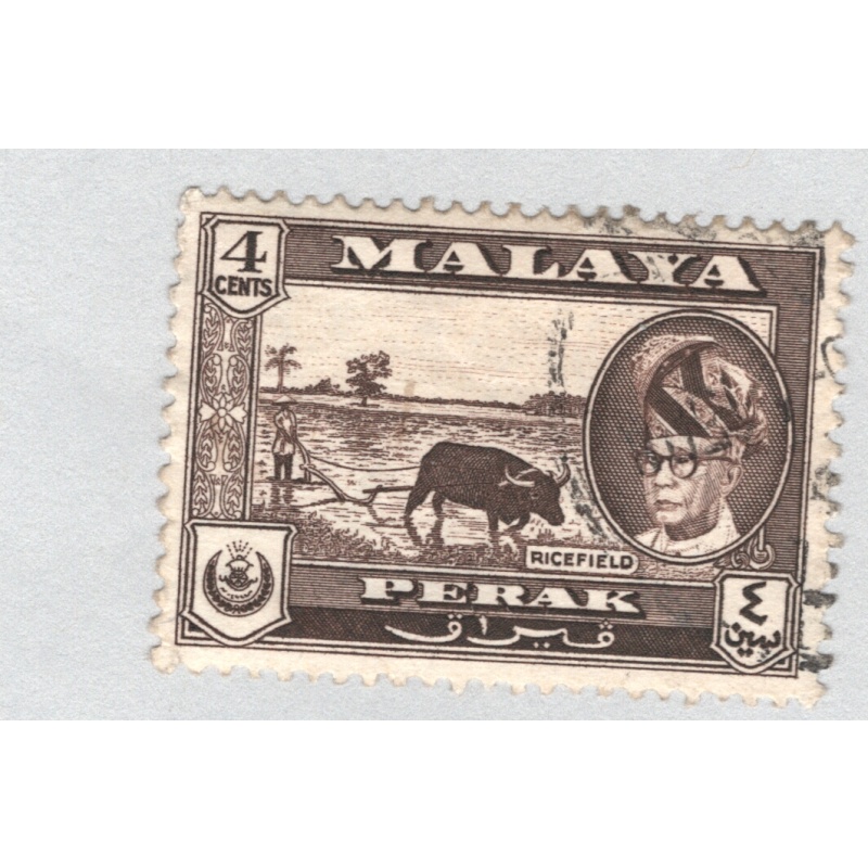 Mayala Perak 129 1957 Sultan Tzuddin Used (BP89405)