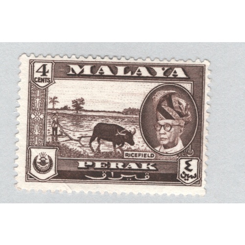 Mayala Perak 129 1957 Sultan Tzuddin Used (BP89409)