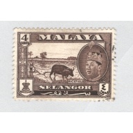 Mayala Selangor 116 1957 Sultan Aziz Used (BP89514)