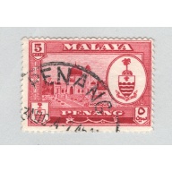 Mayala Penang 59 1960 State Crest Used (BP89522)