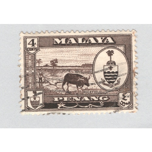 Mayala Penang 58 1960 State Crest Used (BP89526)