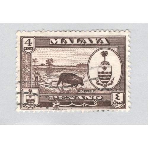 Mayala Penang 58 1960 State Crest Used (BP89527)