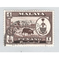 Mayala Penang 58 1960 State Crest Used (BP89528)