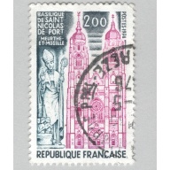 France Buildings pink Used (BP89603)