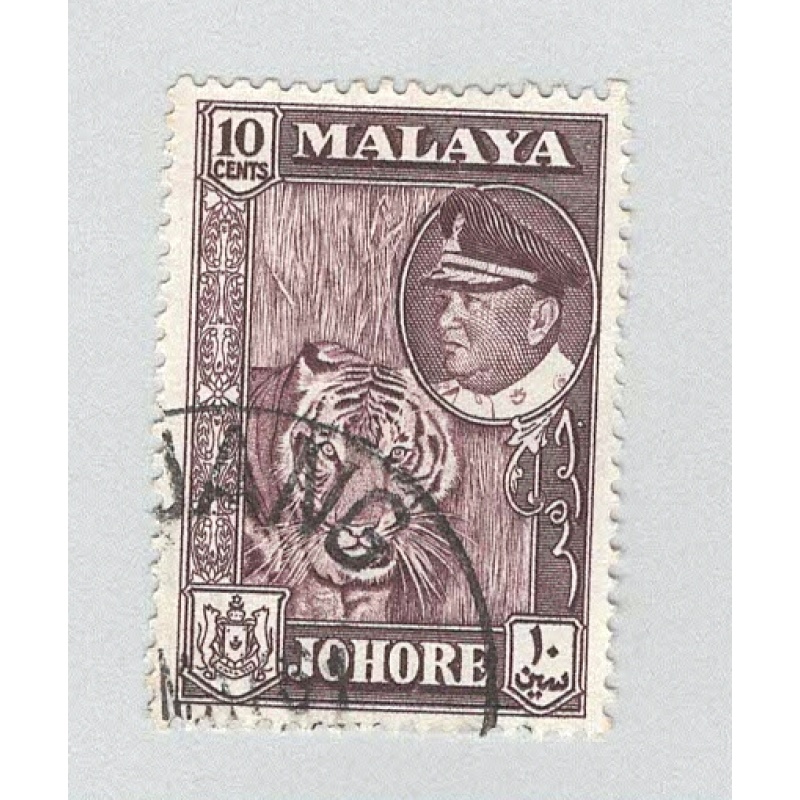Malaya Johore 163 1960 Sultan Ishmail Used (BP89701)