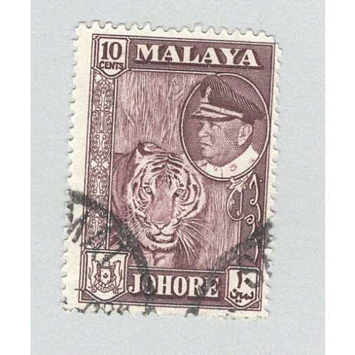 Malaya Johore 163 1960 Sultan Ishmail Used (BP89707)