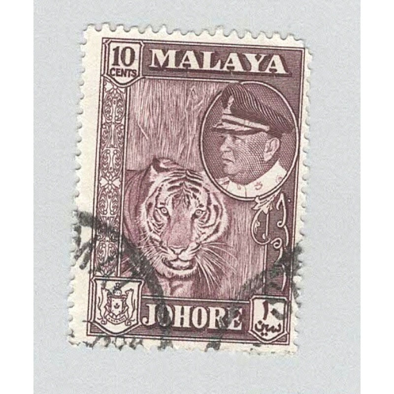 Malaya Johore 163 1960 Sultan Ishmail Used (BP89707)